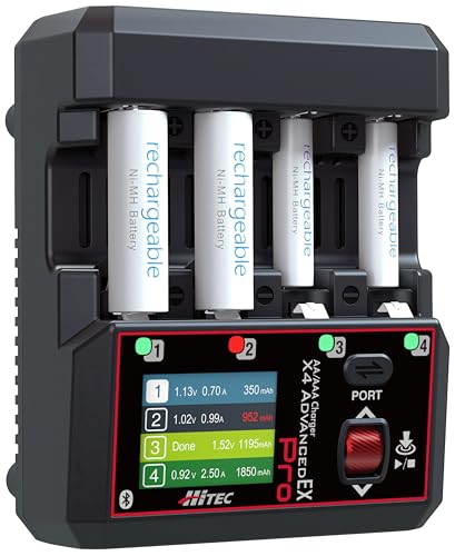 AA/AAA Charger X4 Advanced EX Pro 7