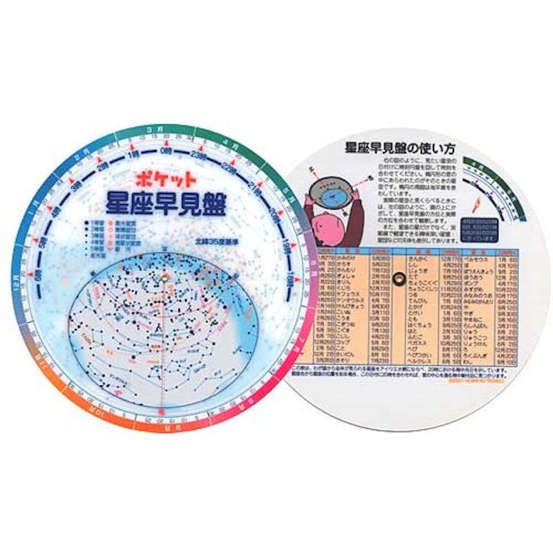 ポケット星座早見盤 1
