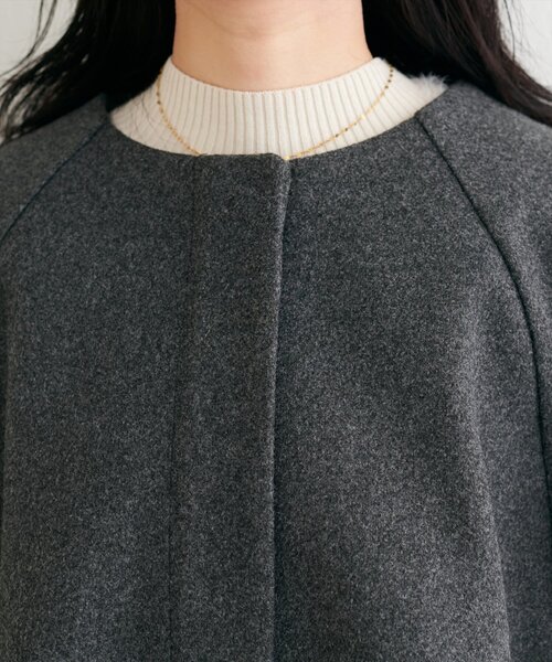 osono 2WAYノーカラーコート 19