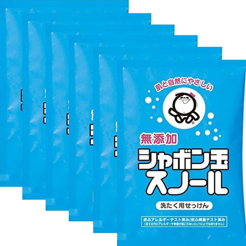 シャボン玉 スノール 75mL 分包×6包 1
