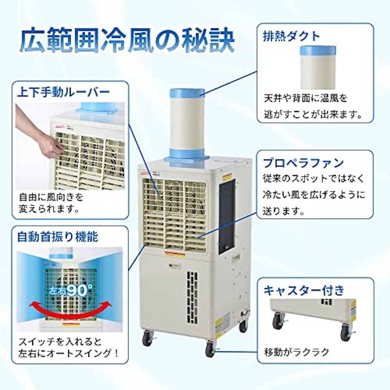 拡散送風クーラー 3