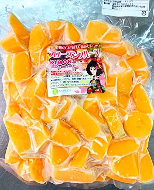 冷凍赤肉メロン 1