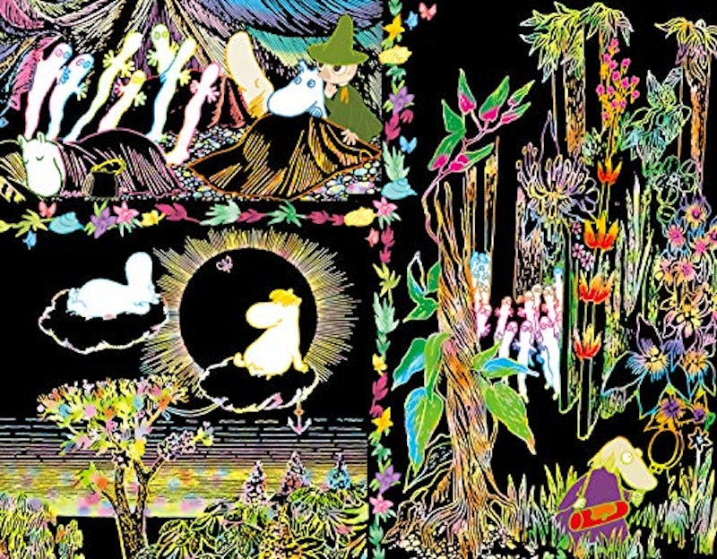 MOOMIN 大人のためのヒーリングスクラッチアート(ムーミン谷の物語) 3