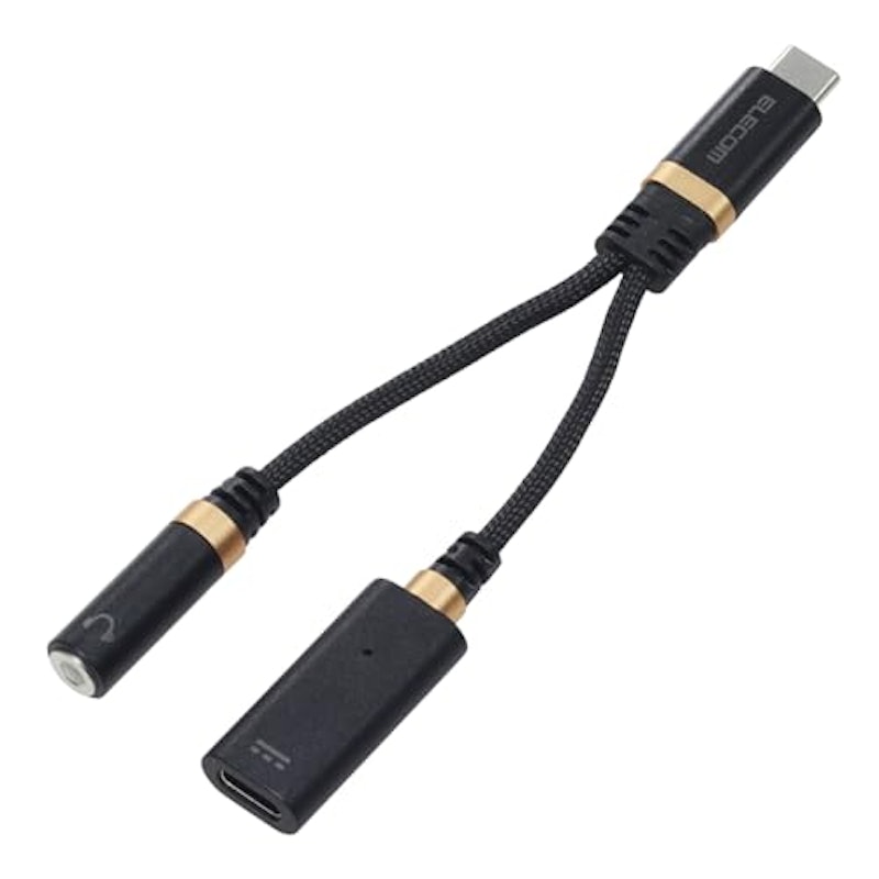 USB Type-C(TM) - φ3.5mm変換ケーブル 1
