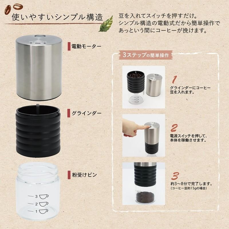 電動式コーヒーミル 4