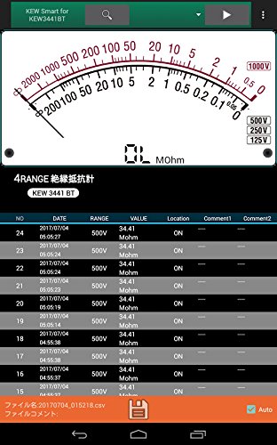 絶縁抵抗計 2