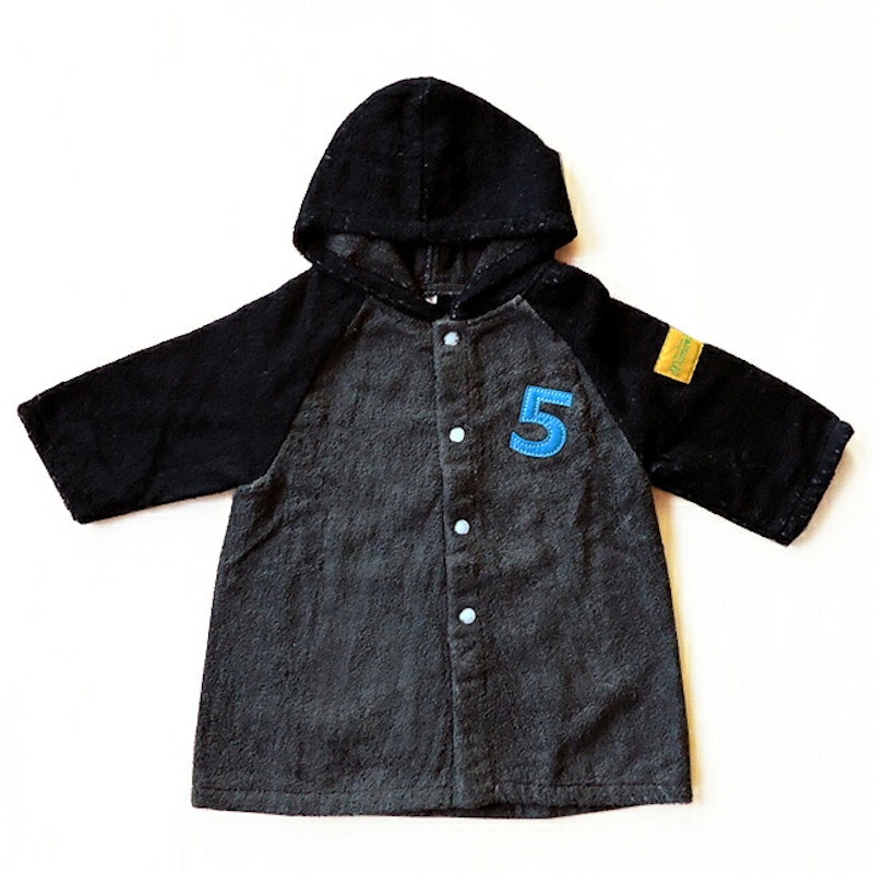 NUMBER-COLOR キッズバスローブ 14