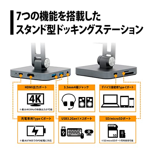 スタンド型ドッキングステーション 4