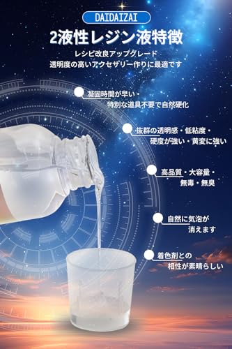 エポキシ樹脂 2液性レジン液 2
