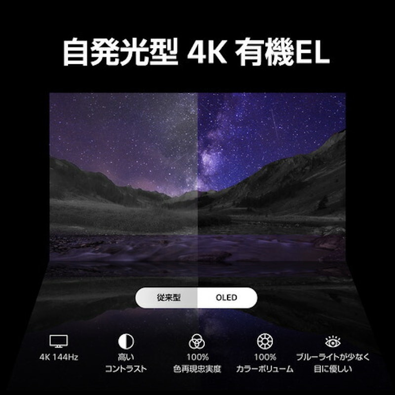 4K有機EL AI テレビ 4