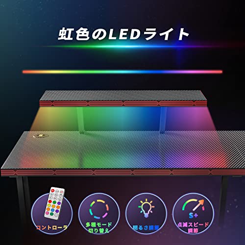L字ゲーミングデスク 4