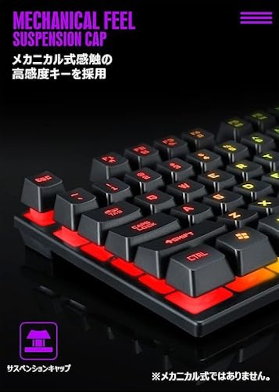 T-WOLF TF200キーボードマウスセット 5