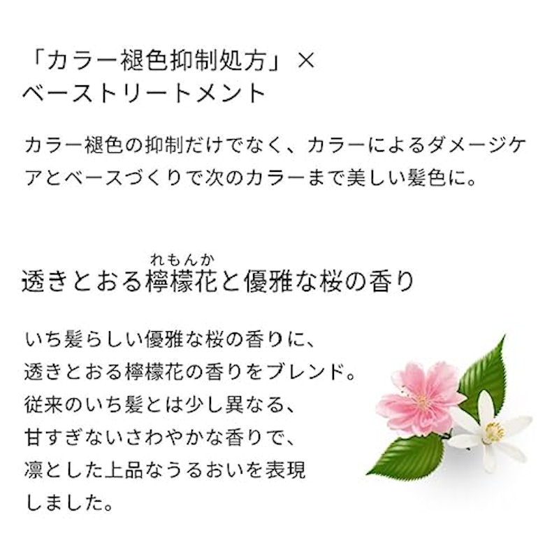 カラーケアベーストリートメントinシャンプー 6