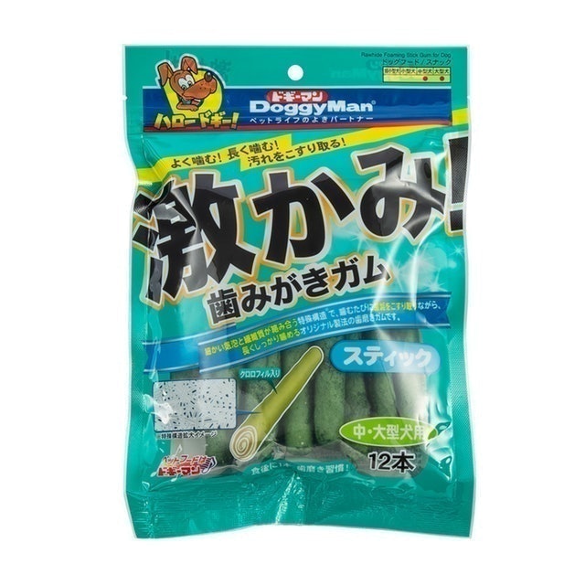 ドギーマン 激かみ！歯みがきガムを全15商品と比較！口コミや評判を実際に使ってレビューしました！ | mybest