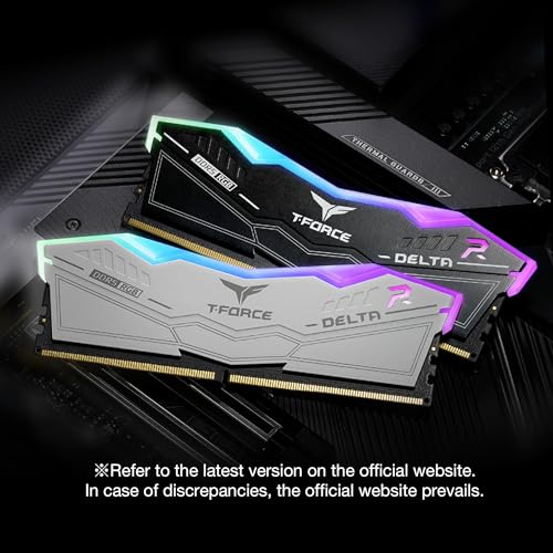 T-Force Delta RGB DDR5 デスクトップメモリモジュール 5