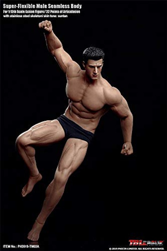 男性シームレスボディ フィギュア 3