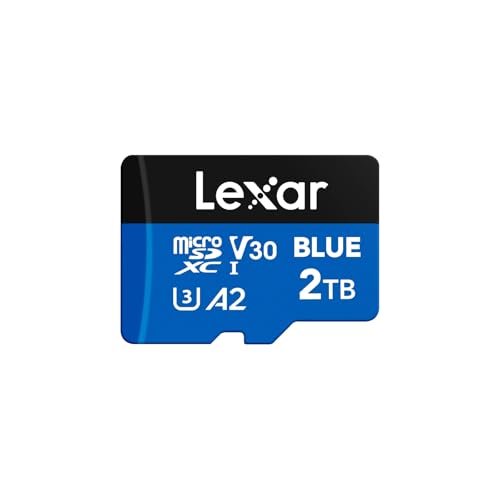 Blue microSDXC メモリーカード 1