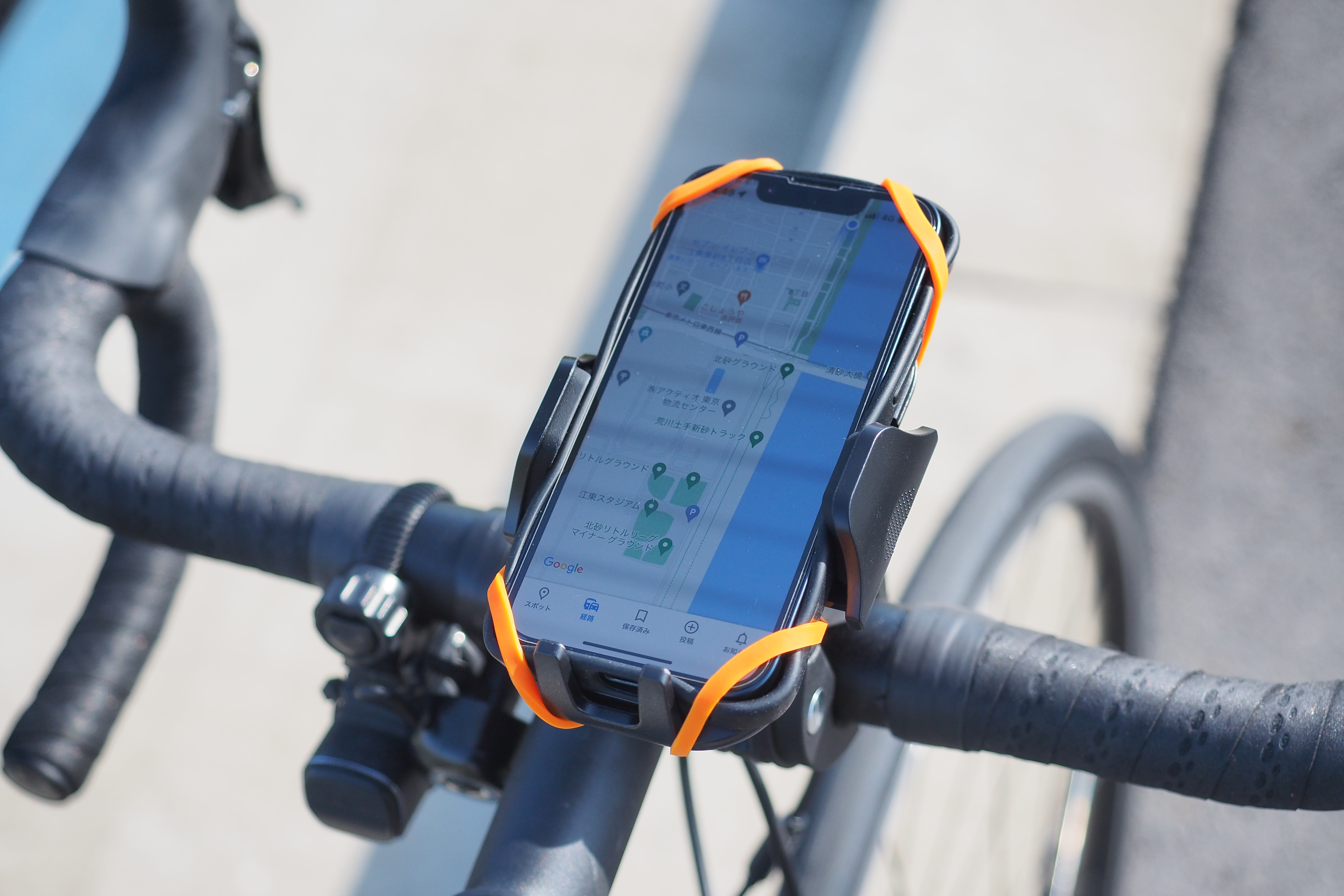 自転車 スマホ ホルダー 2