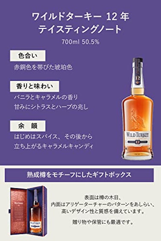ワイルドターキー12年 3