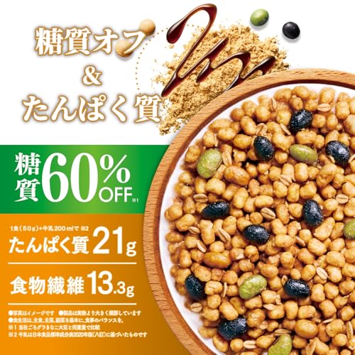 糖質60%オフ きなこ大豆 4