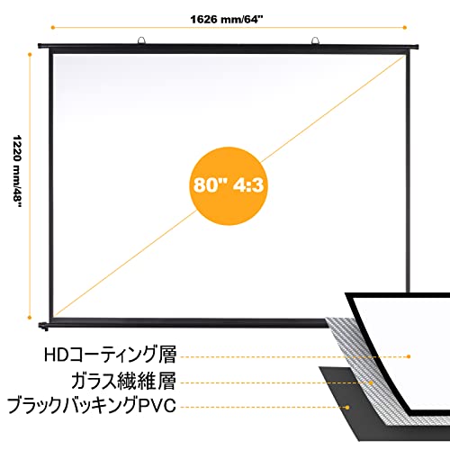 プロジェクタースクリーン 3