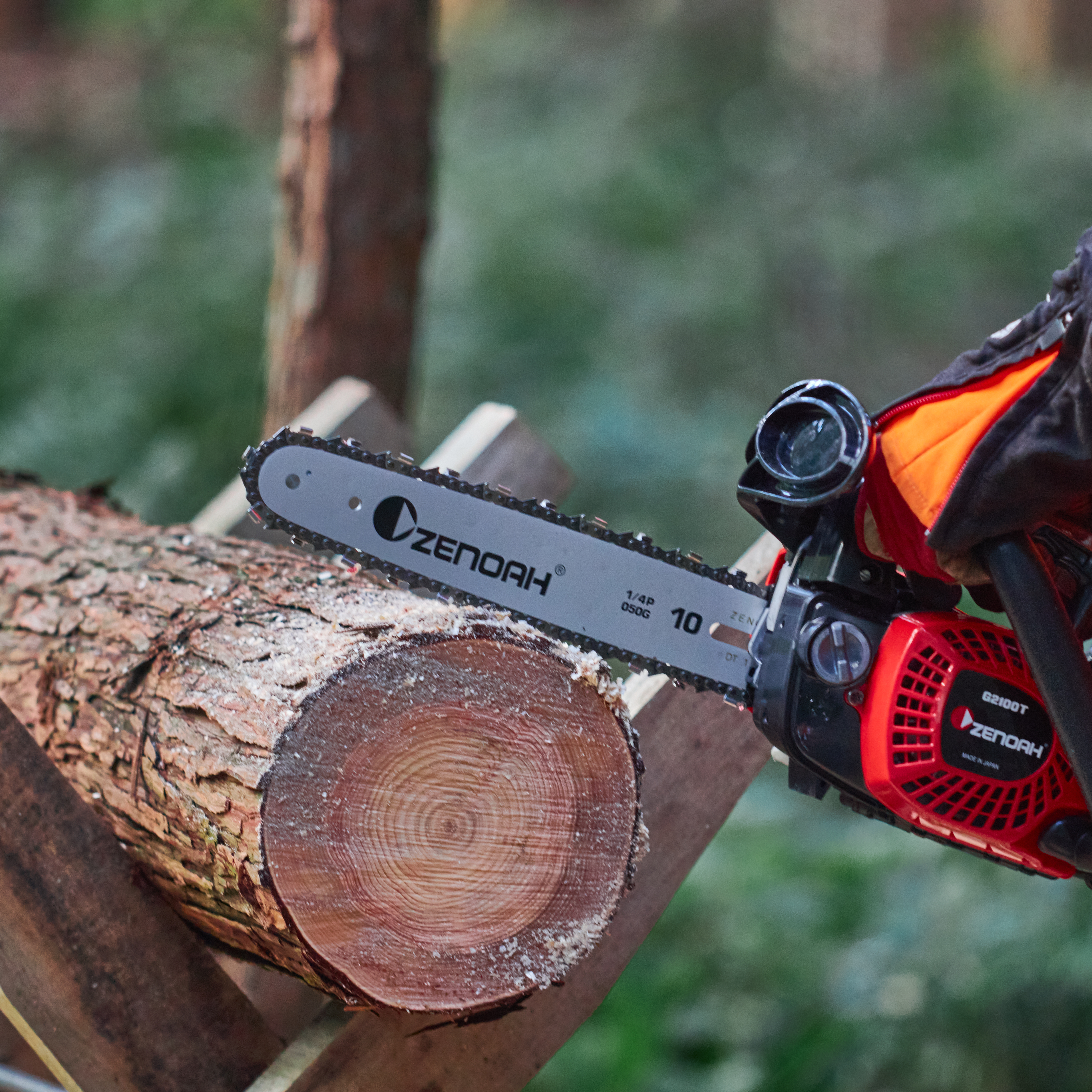 ゼノア チェーンソー G2100T-25P10をレビュー！クチコミ・評判をもとに