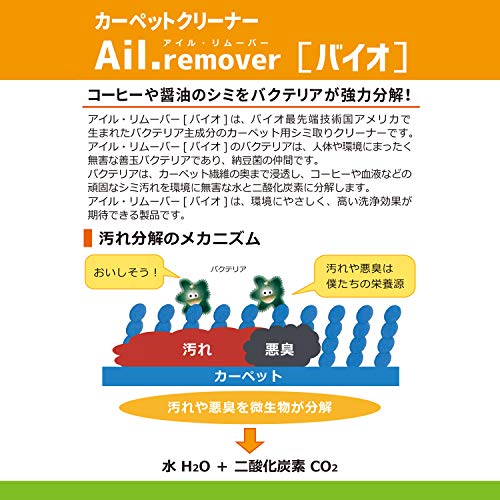 remover バイオ カーペットクリーナー 3