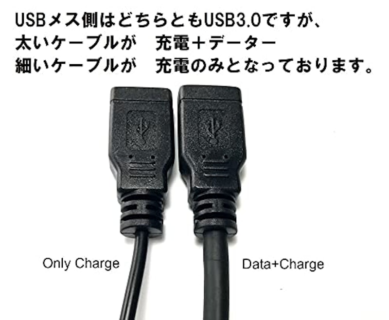 USB3.0二股ケーブル 2