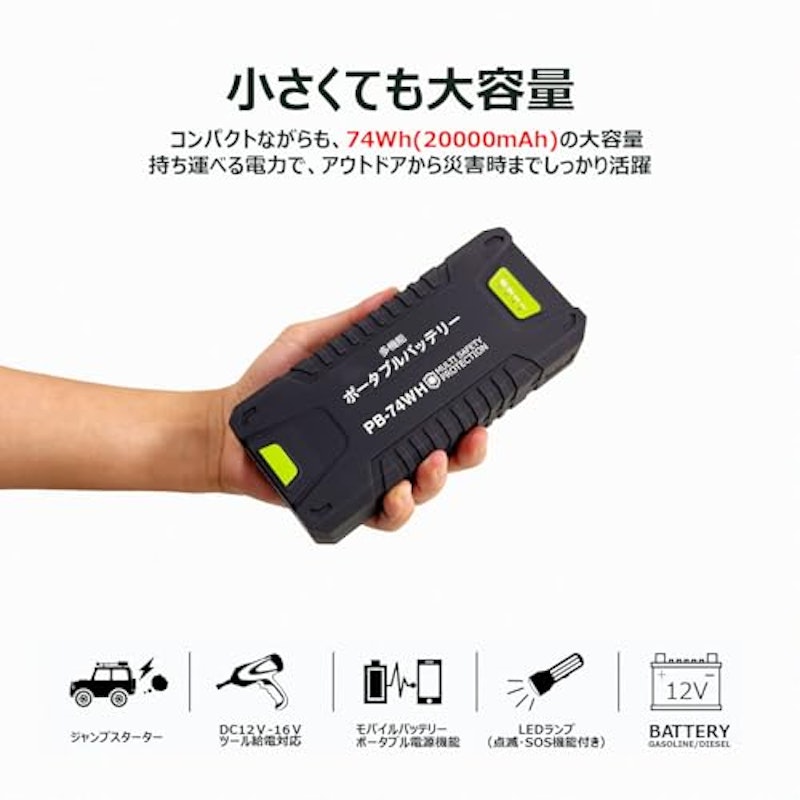 ポータブルバッテリー 3