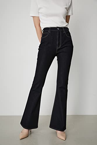 moussy mvs flare ブーツカットデニム フレアデニム 27 XL MOUSSY MVS BLACK FLARE デニム ブーツカット フレア 27 マウジー