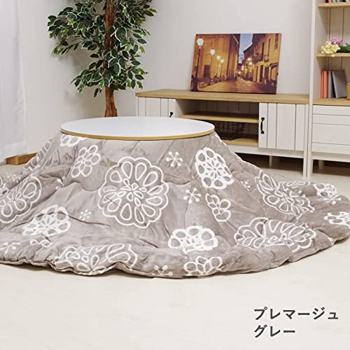 円形こたつ布団 2