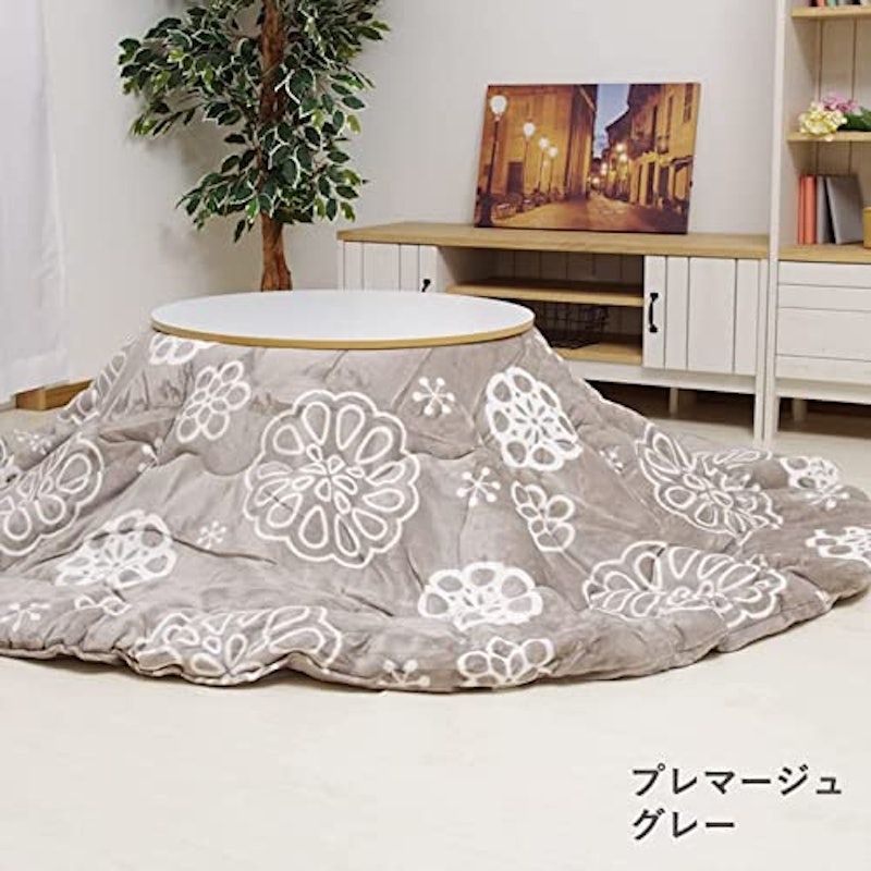 円形こたつ布団 2