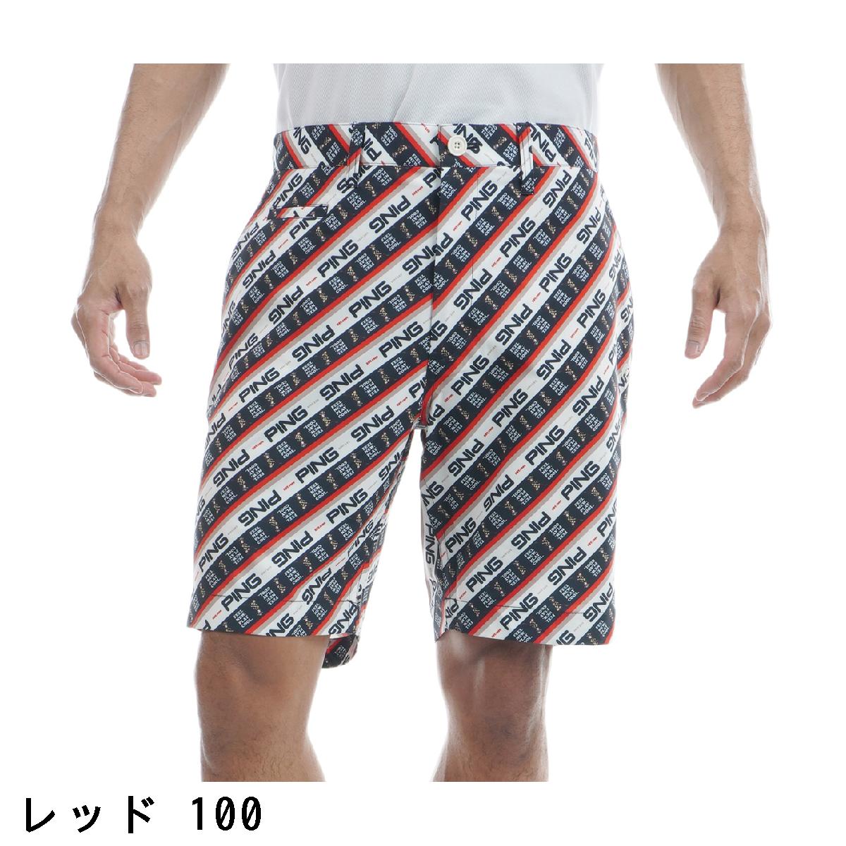バイアスプリント ストレッチショートパンツ 3