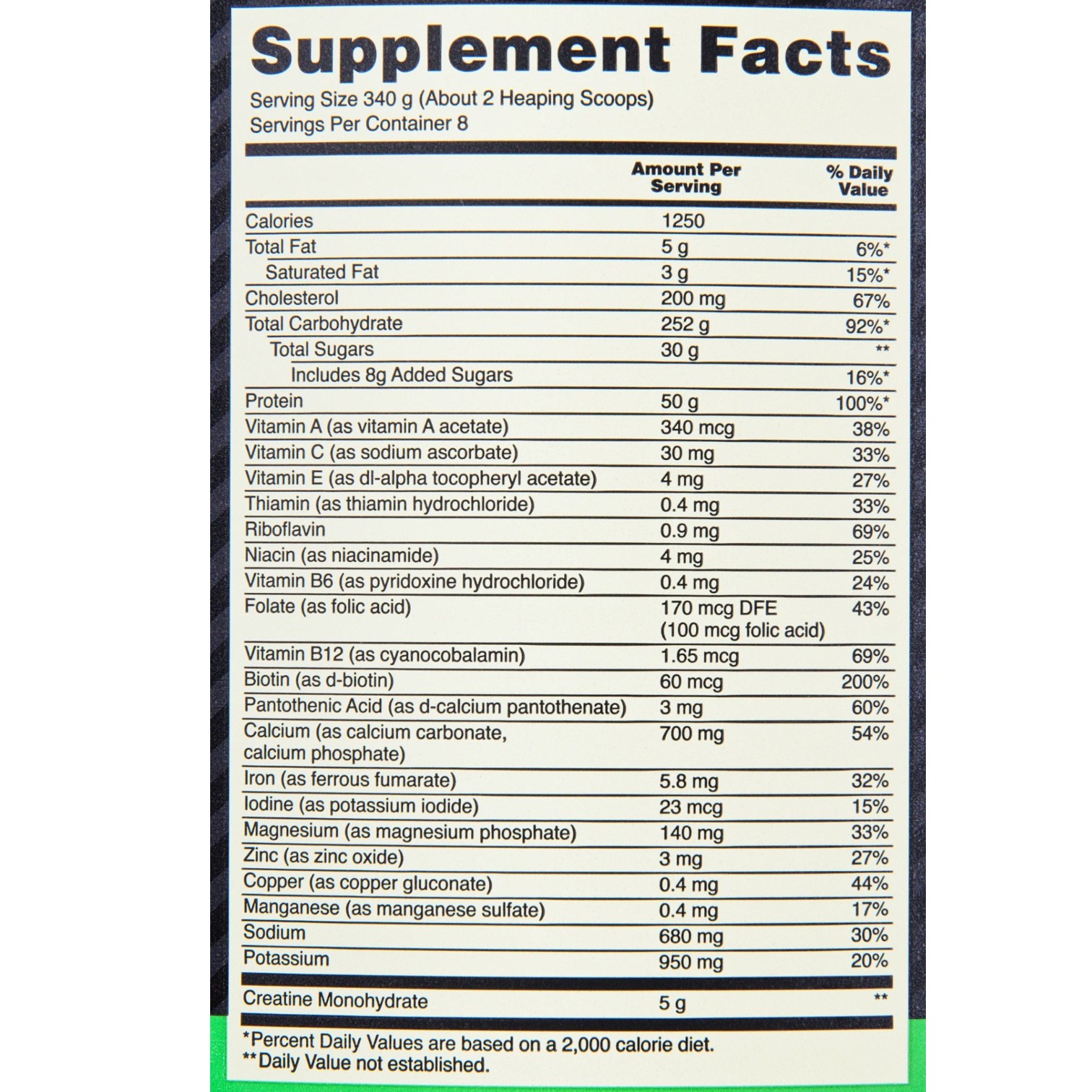 Glanbia Performance Nutrition OPTIMUM NUTRITION Serious Massを検証レビュー！ウエイトゲイナーの選び方も紹介 4