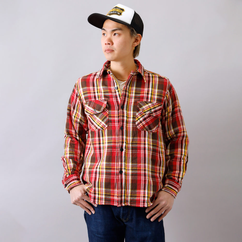 Seaman’s HEAVY NEL SHIRT 3