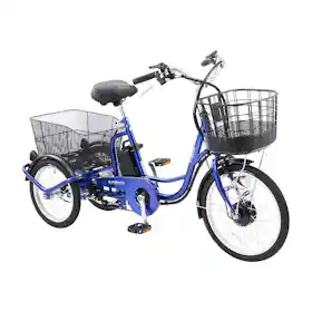 ミムゴ e-parton電動アシスト三輪自転車 BEPN20SBをレビュー!クチコミ ミムゴ e-parton電動アシスト三輪自転車 BEPN20SBをレビュー!クチコミ