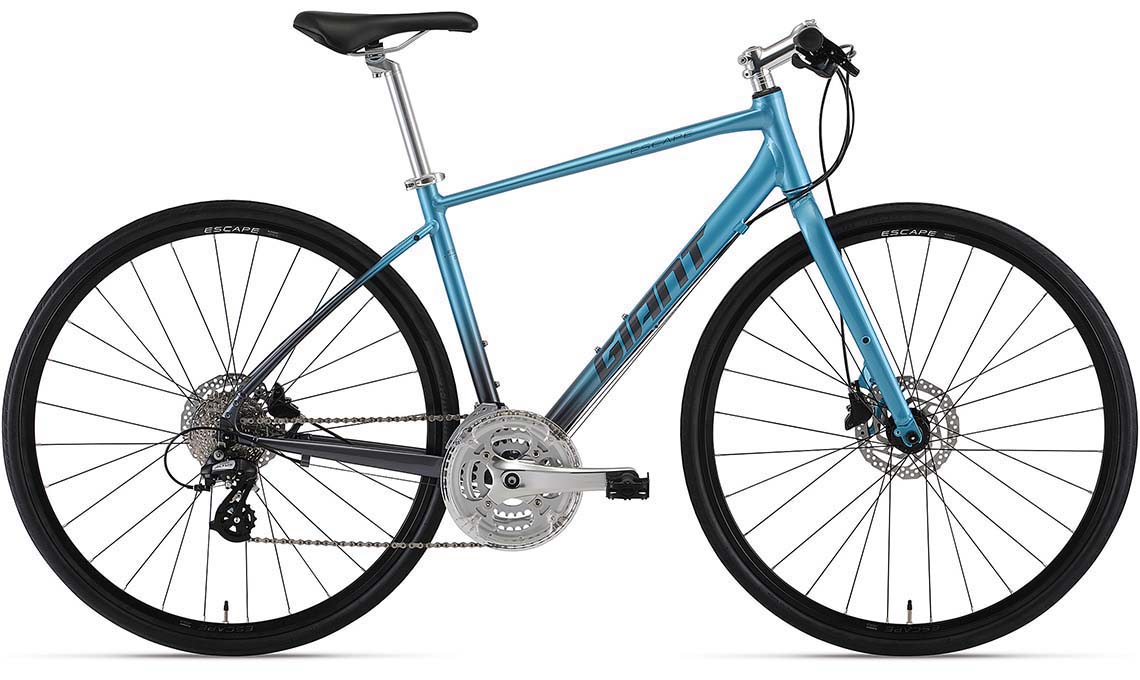 公式オンライン クロスバイク GIANT ESCAPE RX ブルー 3x8速 - 自転車