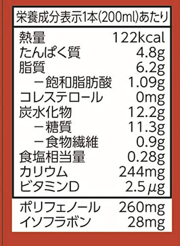 豆乳飲料 ココア 3