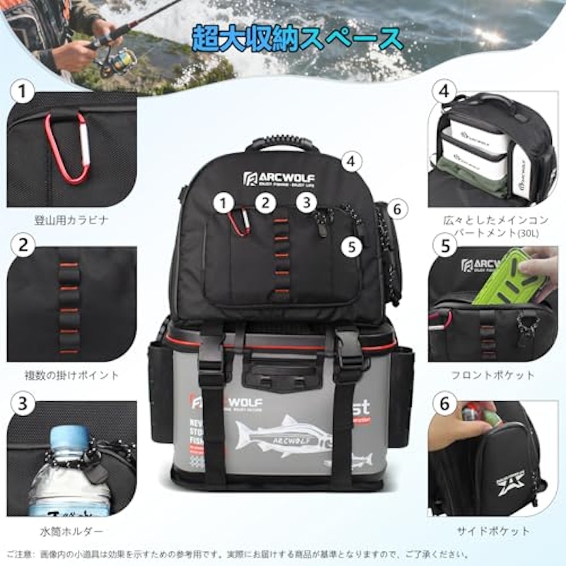 フィッシングリュック 3