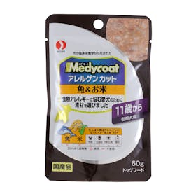 ペットライン メディコート アレルゲンカットパウチ 魚&お米 11歳から老齢犬用をレビュー!クチコミ・評判をもとに徹底検証 1