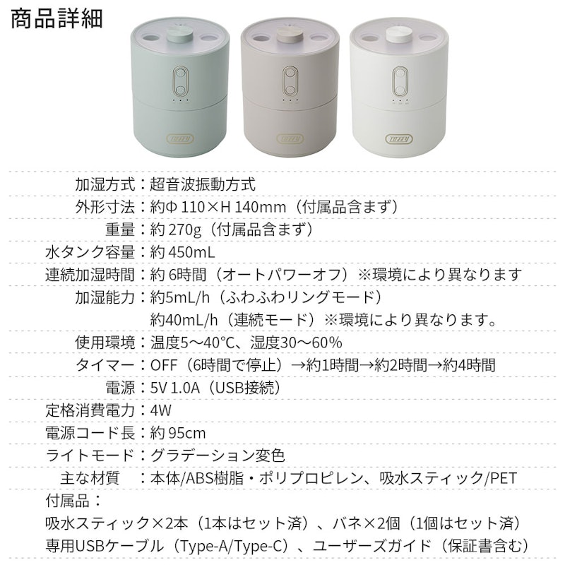ふわふわリング加湿器 10