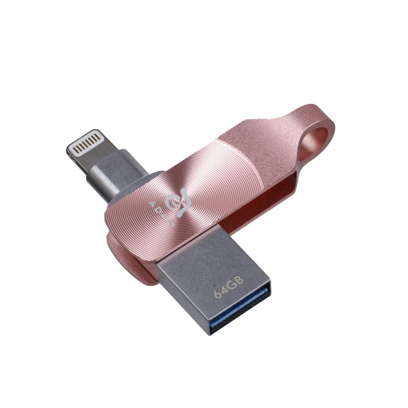 アダムエレメンツ iKlips DUO＋ ライトニング USBメモリ 64GB - スマホ