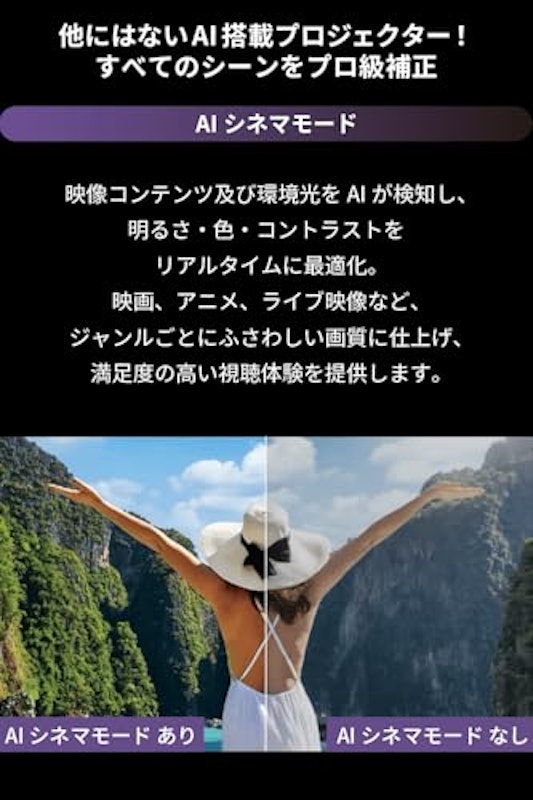 4K ホームシアタープロジェクター 3