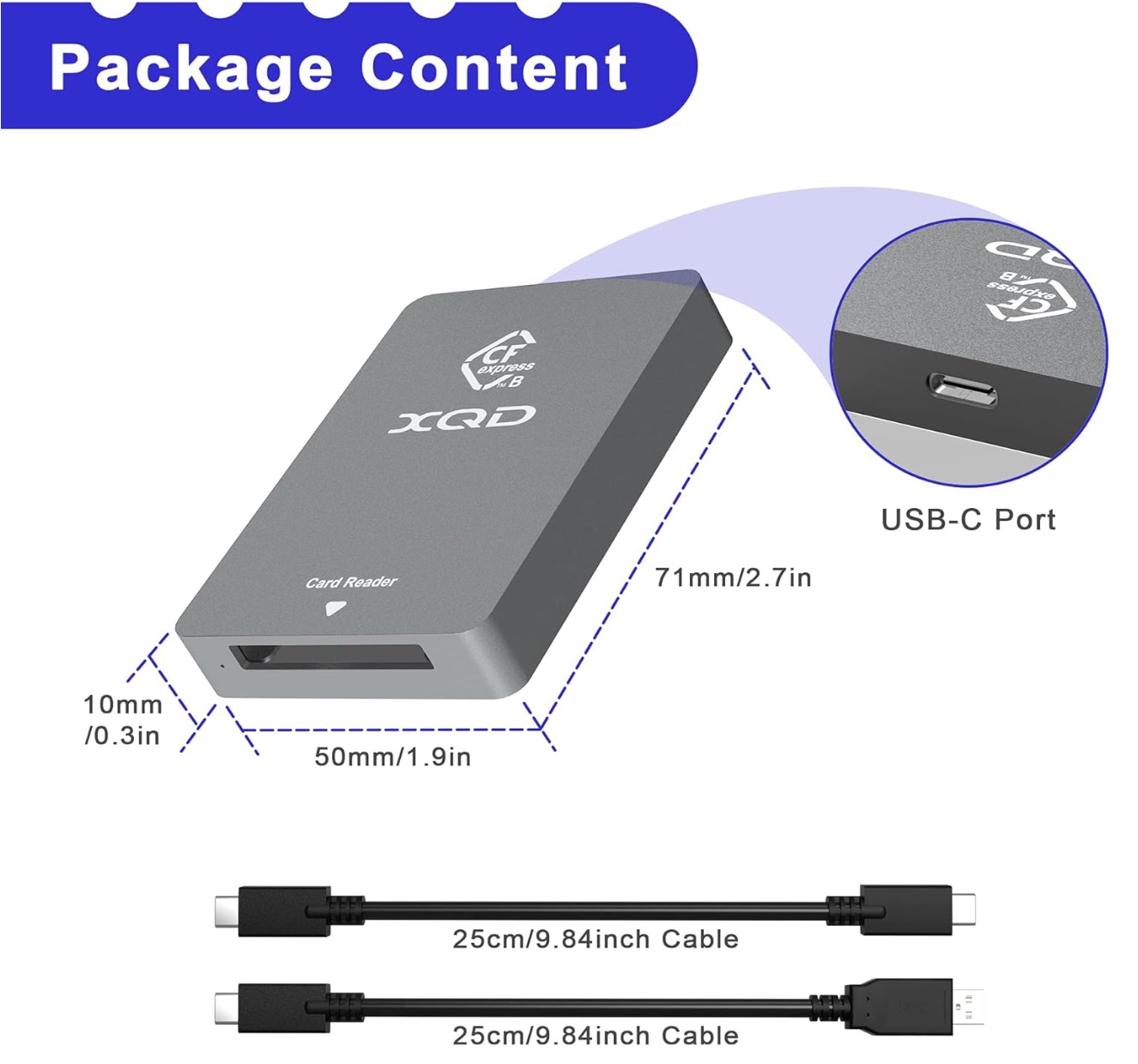 CFexpress Type-Bカードリーダー 7