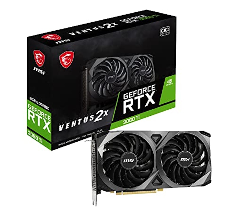 GeForce RTX 3060 Ti VENTUS 2X 8GD6X OC 1