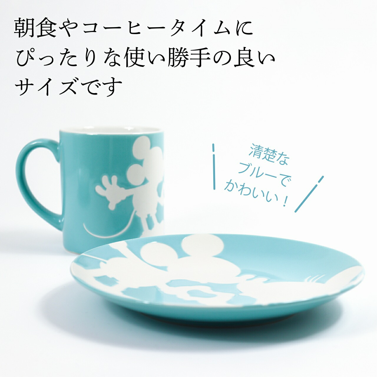 ミッキー＆ミニー ペアプレート＆マグセット 5