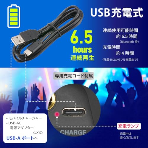 ポータブルパーティースピーカー 7