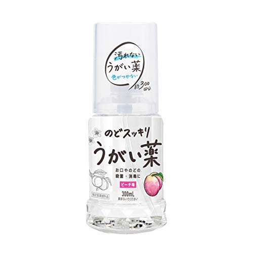 のどスッキリうがい薬 ピーチ味 1