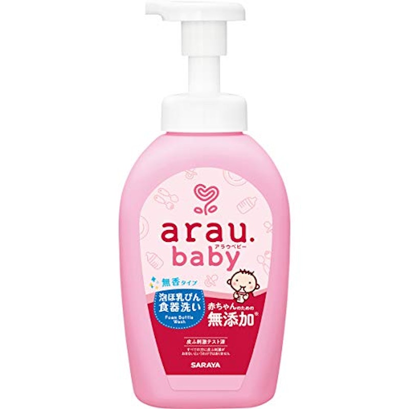 アラウ.ベビー 泡ほ乳びん食器洗い 1