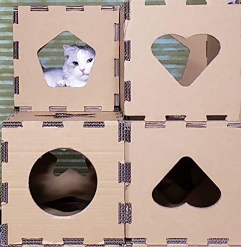 据え置きキャットタワー 7